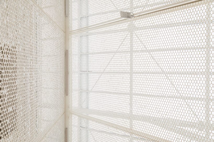 钢板网和纸配合室内墙面装饰