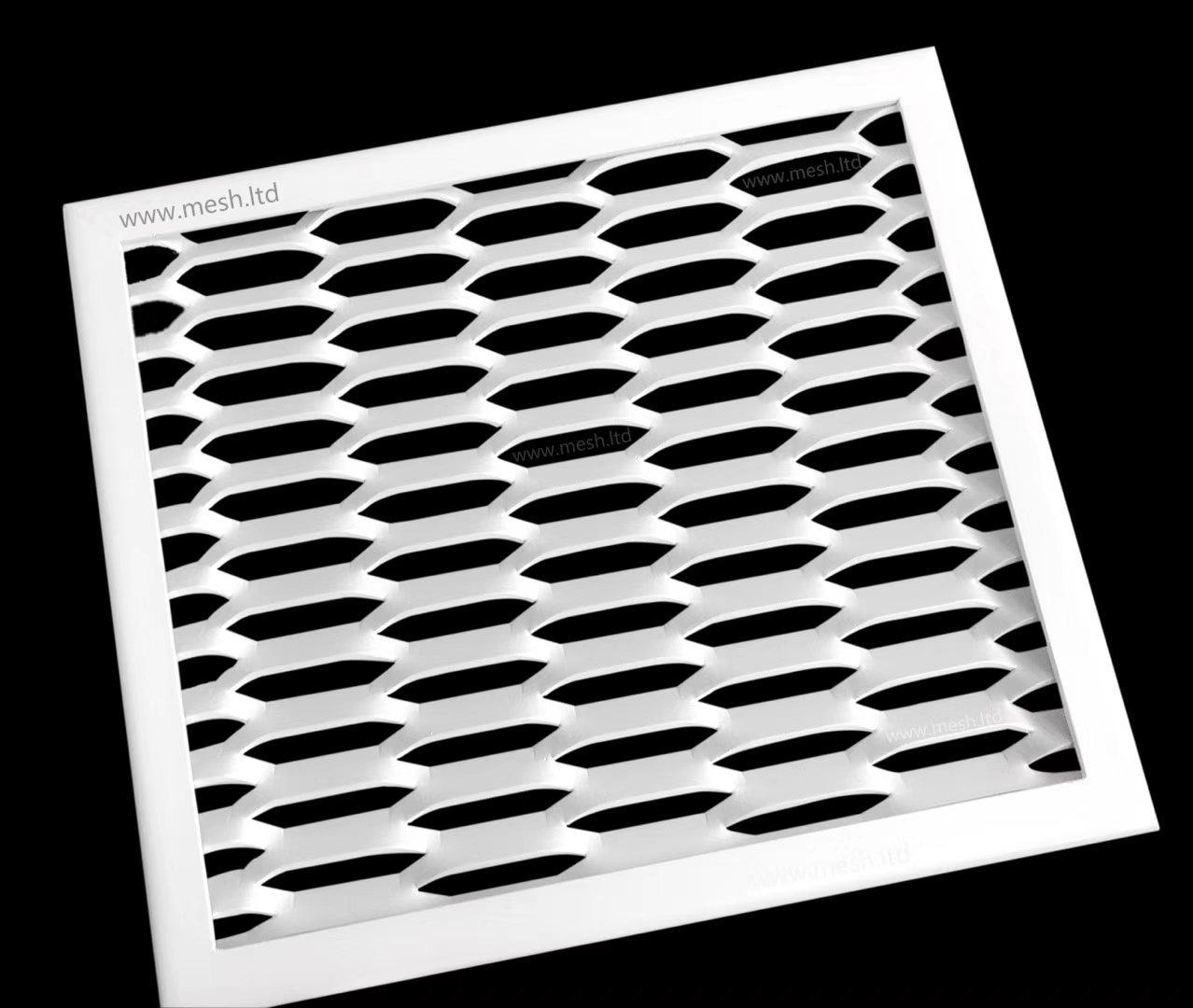 RAL 9003信号白喷-涂钢板网片