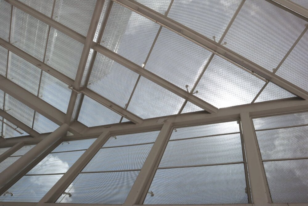 钢板网顶面和墙面