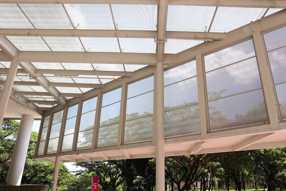 钢板网顶面装饰