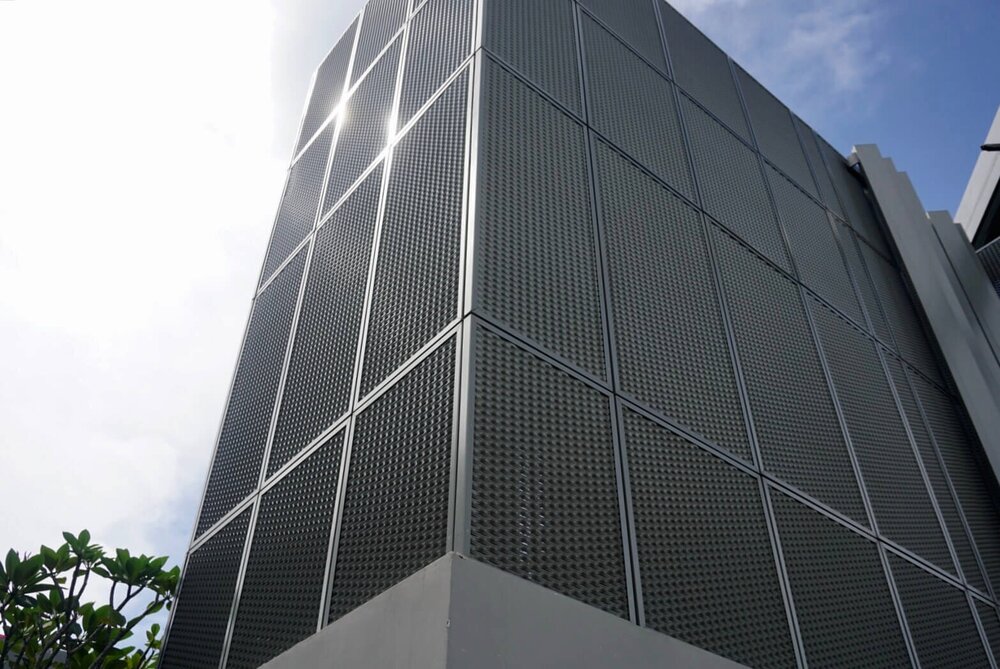 铝制钢板网外面墙